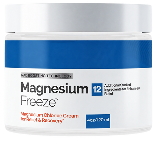 Crema tópica Magnesium Freeze, bote de 120 ml