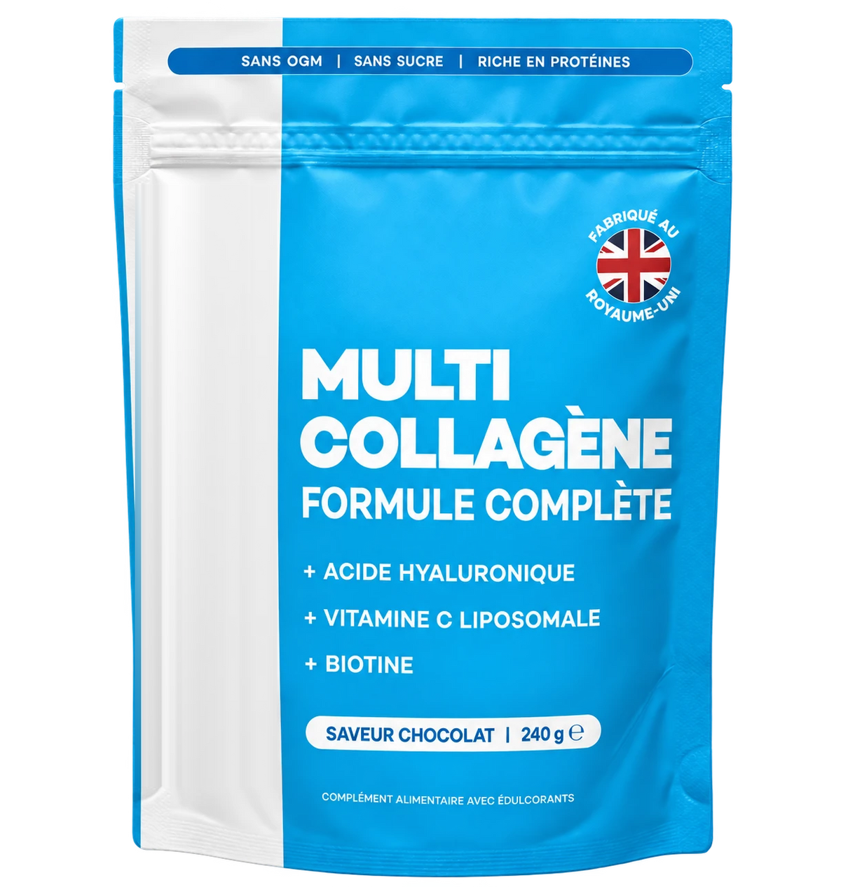 Elavate – Multi Collagène saveur chocolat, 240 g