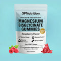 Bolsa de gominolas de bisglicinato de magnesio SPNutrition, sabor frambuesa